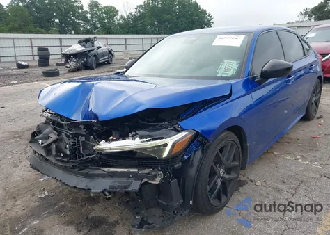 2023 Honda Civic Sport z USA, uszkodzony, nr VIN 2HGFE2F57PH543976